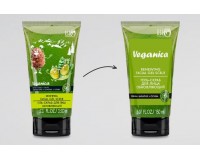 Гель-скраб для лица Обновляющий с ЛЮФФОЙ, БАЗИЛИКОМ, ОЛИВОЙ Veganica  150мл, купить в Луганске оптом, ЛНР